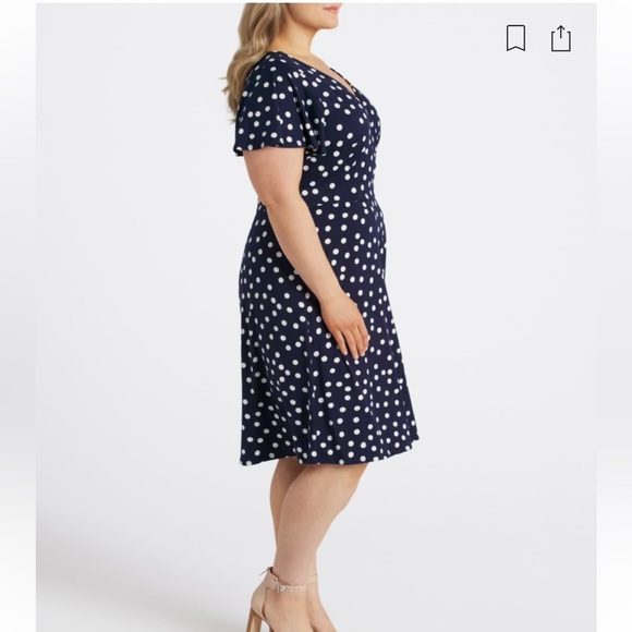 Wrap Knit Dress - Picture 1 of 5